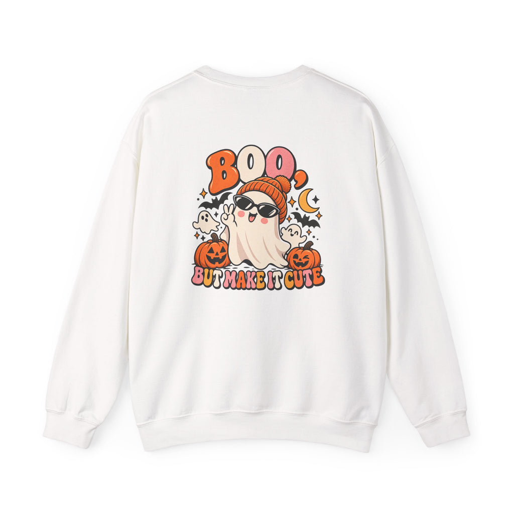 Boo But Make It Cute Halloween Crewneck Sweatshirt