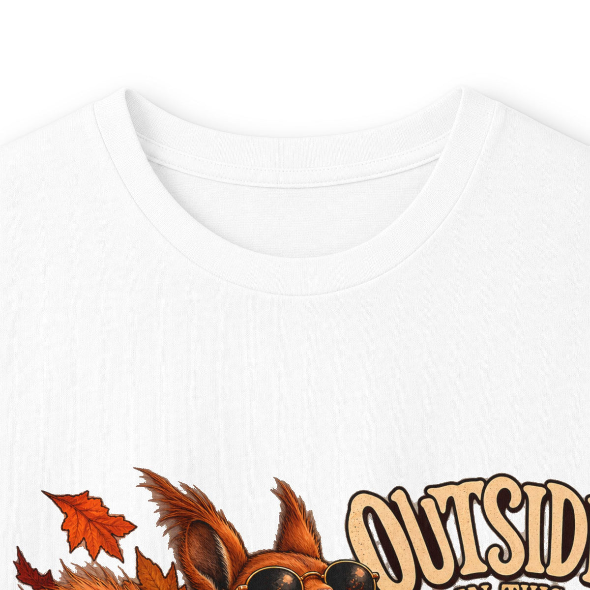 Outside Economy Squirrel Autumn Long Sleeve Tee