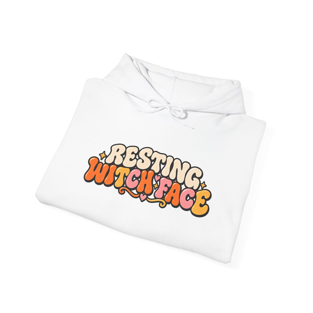 Resting Witch Face Halloween Hoodie