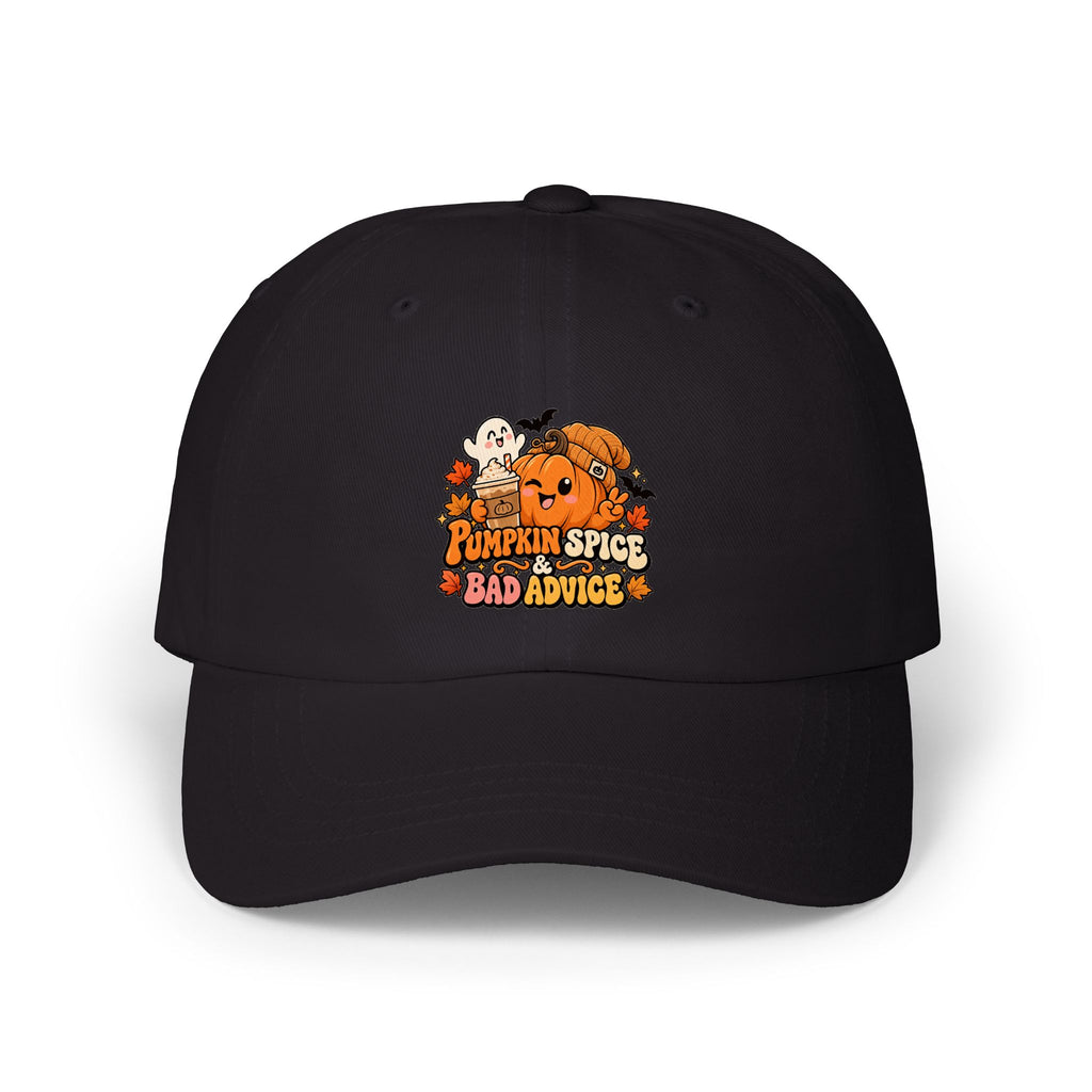 Pumpkin Spice Bad Advice Dad Cap
