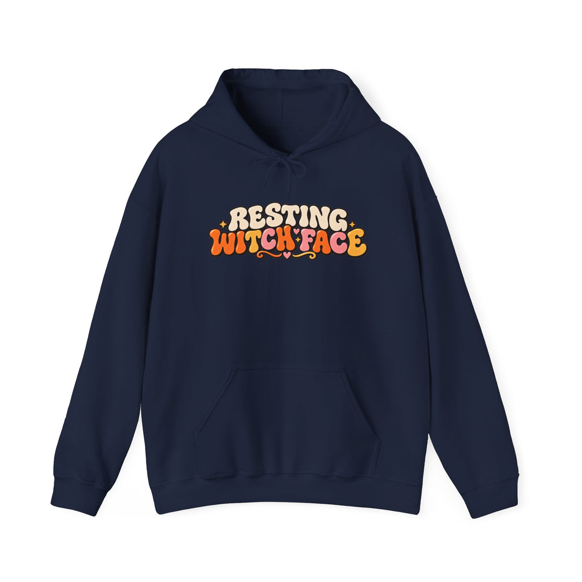 Resting Witch Face Halloween Hoodie