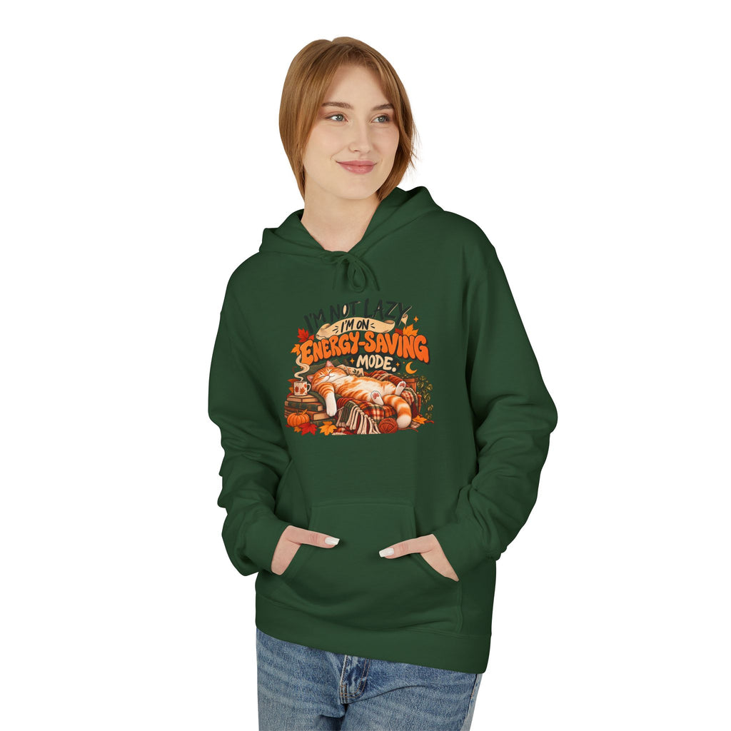 I'm Not Lazy, I'm Just Conserving Energy Funny Slogan Hoodie