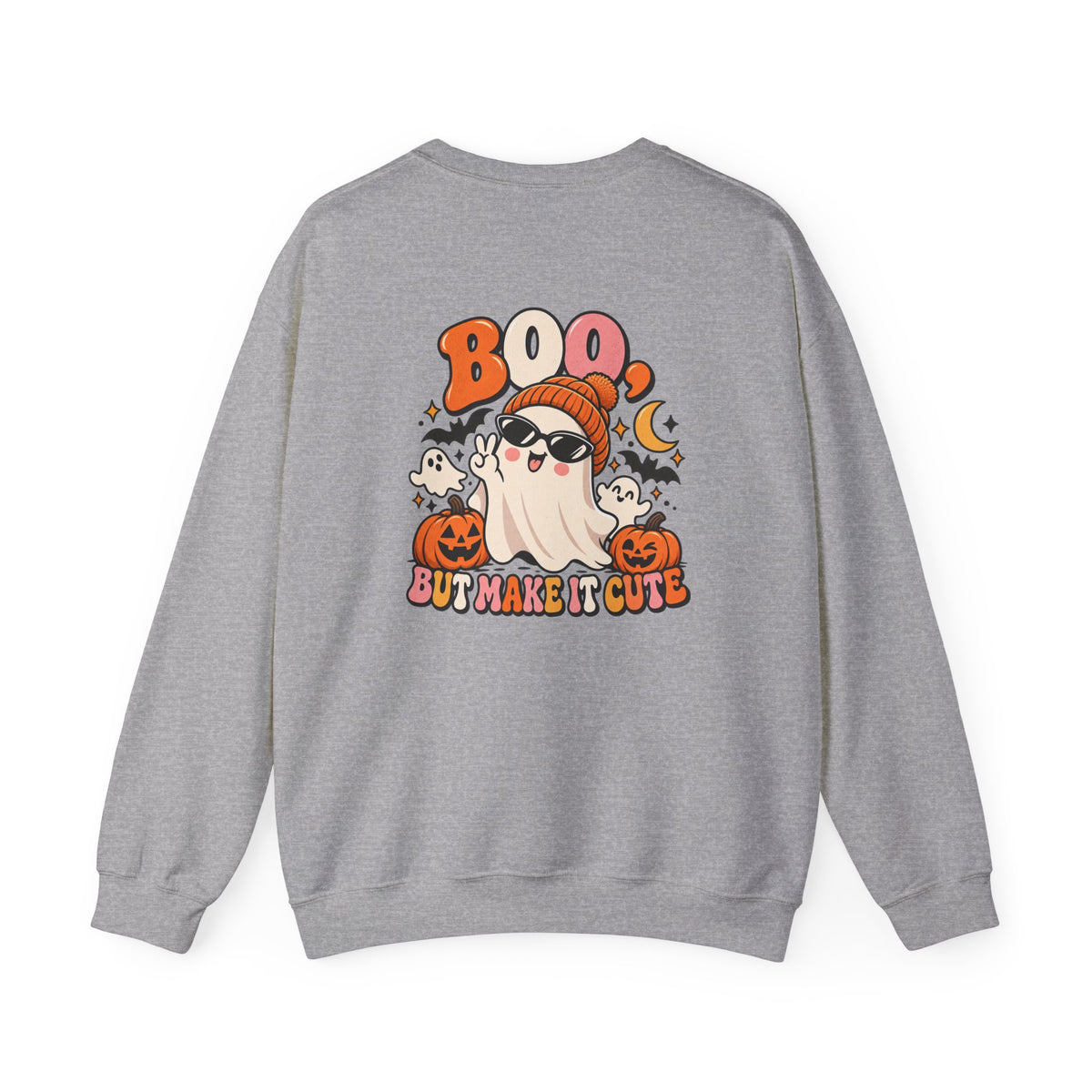 Boo But Make It Cute Halloween Crewneck Sweatshirt