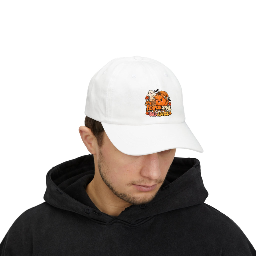 Pumpkin Spice Bad Advice Dad Cap