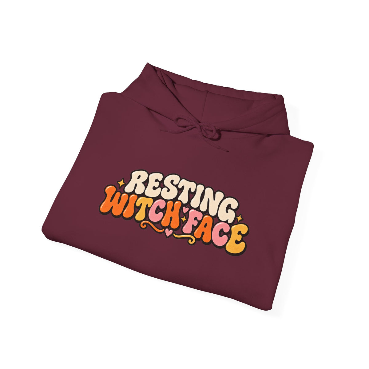 Resting Witch Face Halloween Hoodie