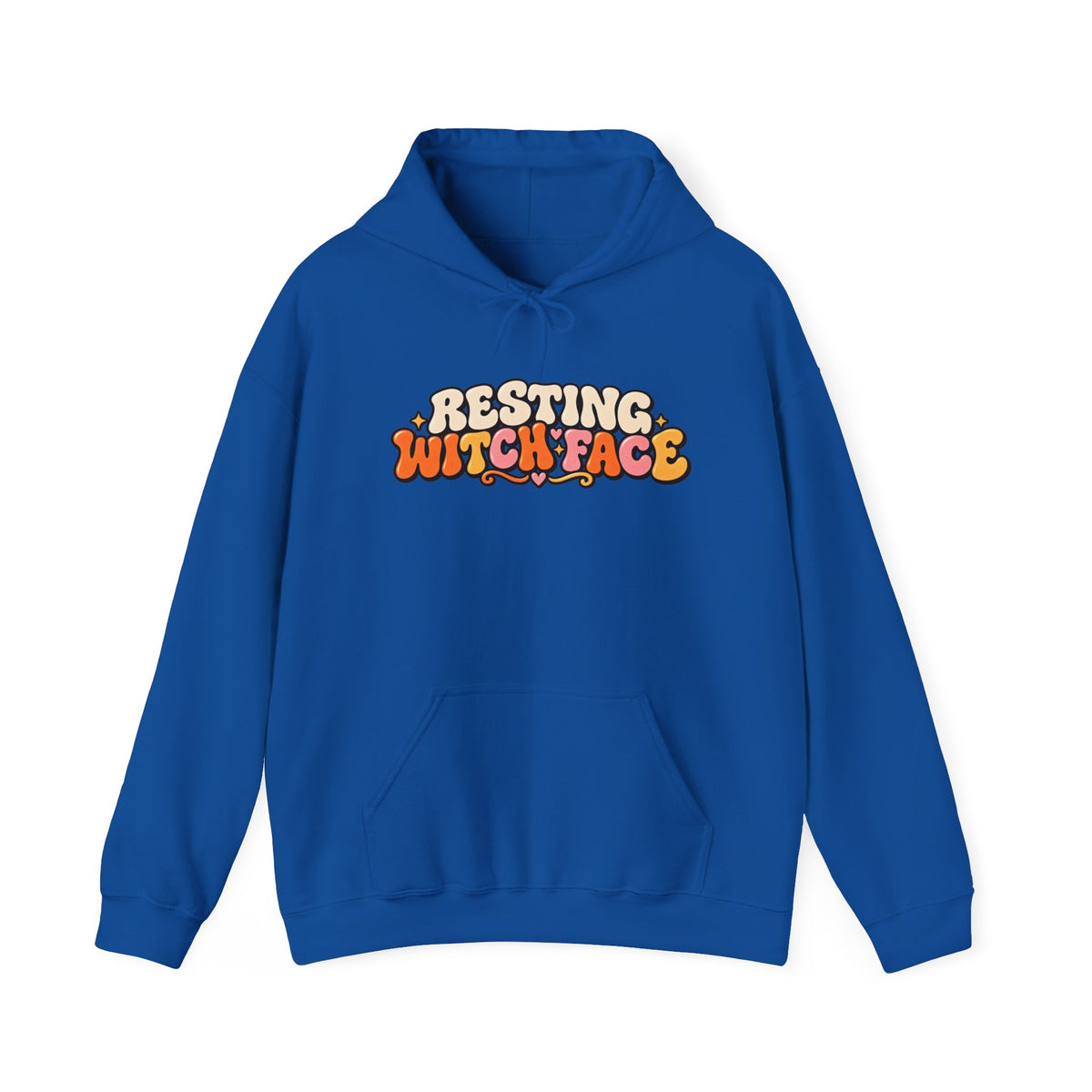 Resting Witch Face Halloween Hoodie