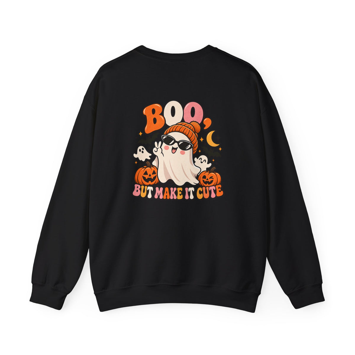 Boo But Make It Cute Halloween Crewneck Sweatshirt