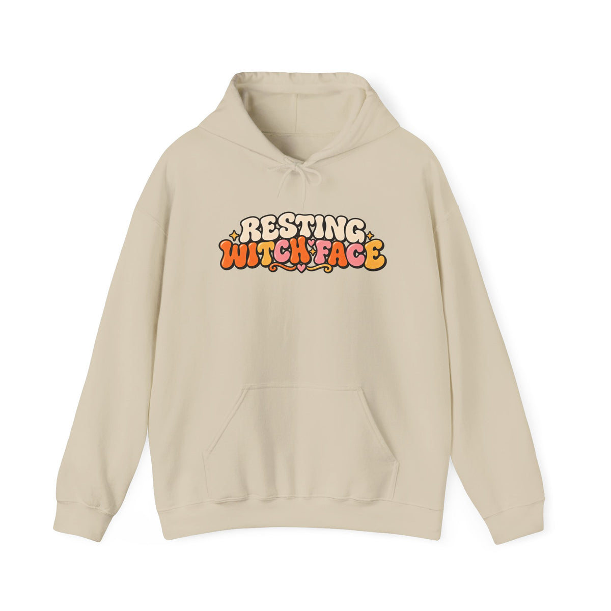 Resting Witch Face Halloween Hoodie