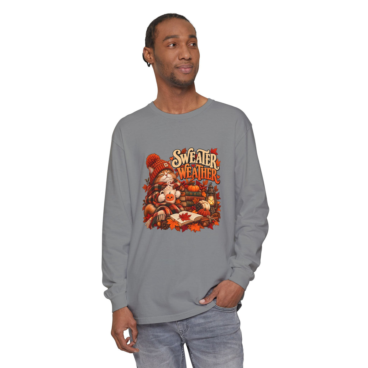 Sweater Weather Bear Long Sleeve T-Shirt