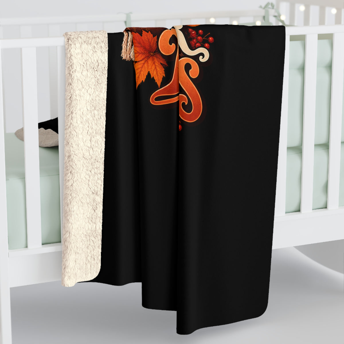 Pumpkin Spice & Poor Decisions Sherpa Fleece Blanket