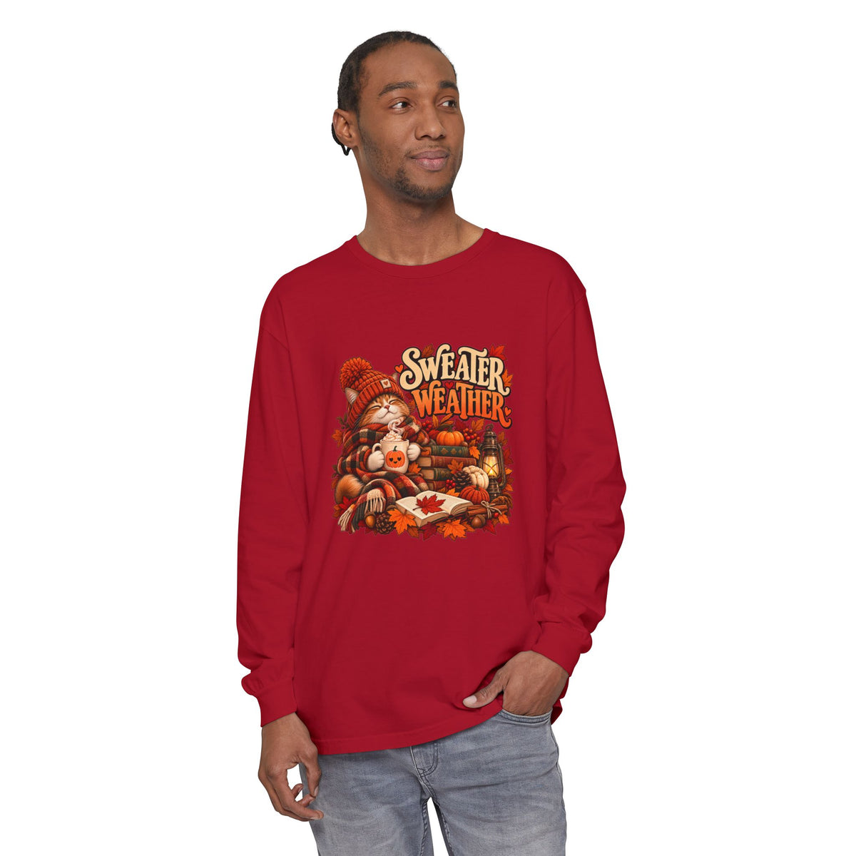 Sweater Weather Bear Long Sleeve T-Shirt