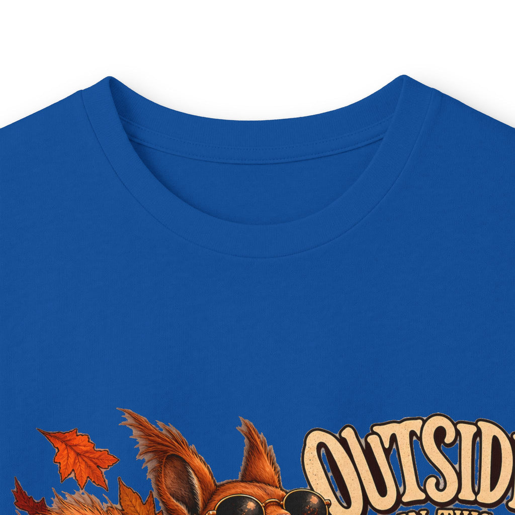 Outside Economy Squirrel Autumn Long Sleeve Tee