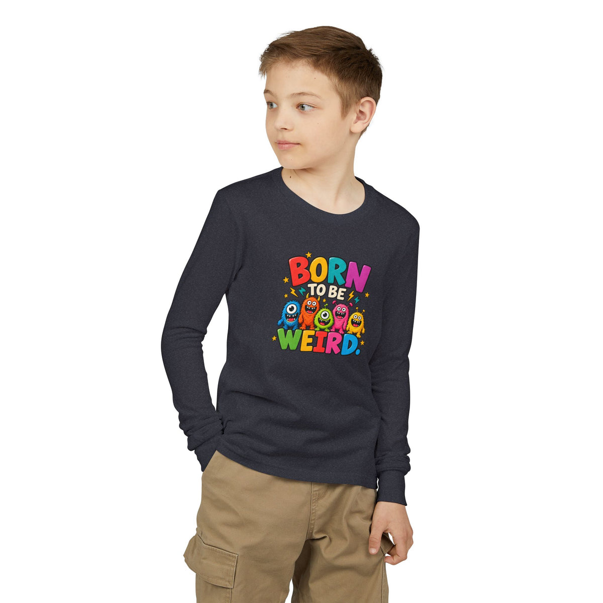 Born to Be Weird Youth Long Sleeve Tee