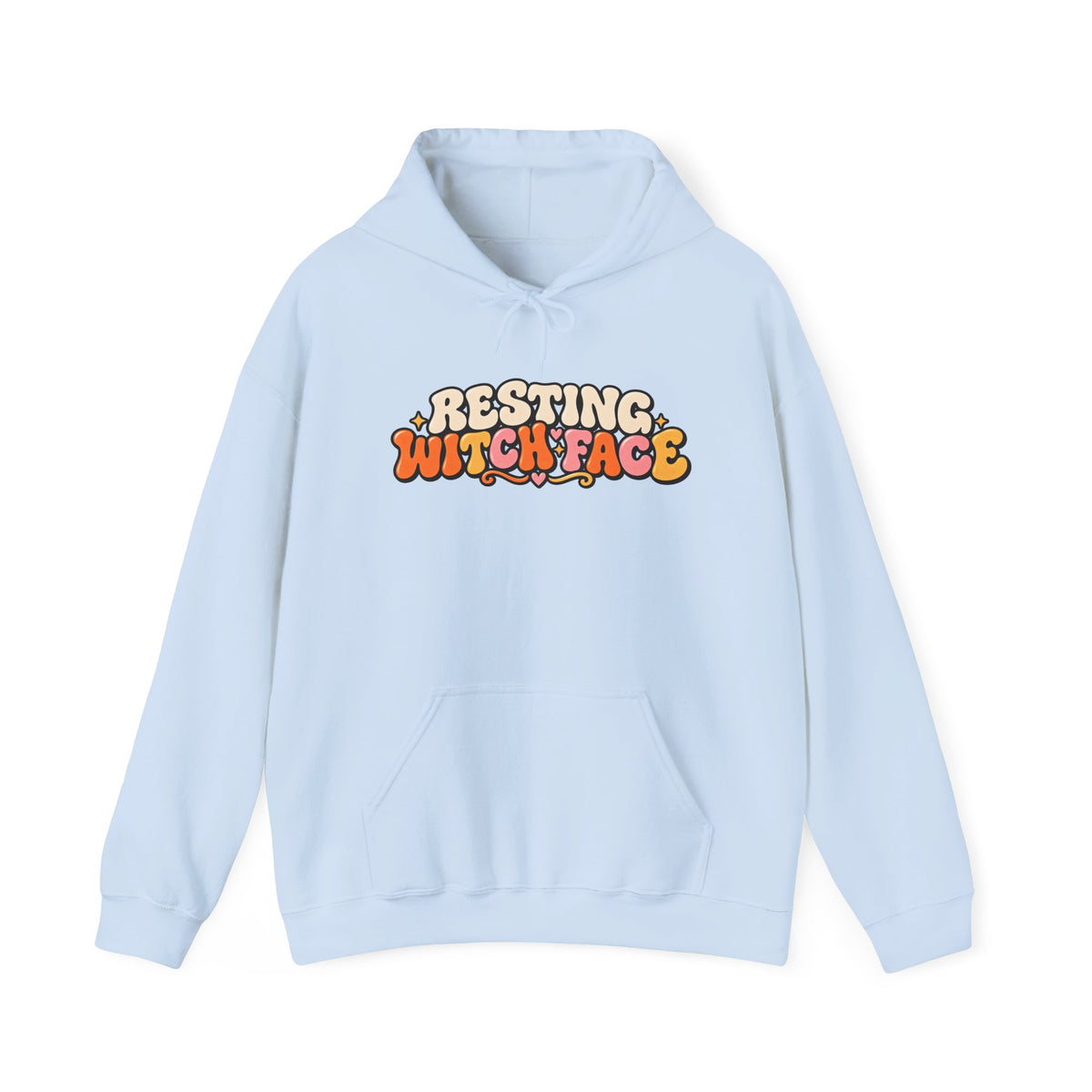 Resting Witch Face Halloween Hoodie