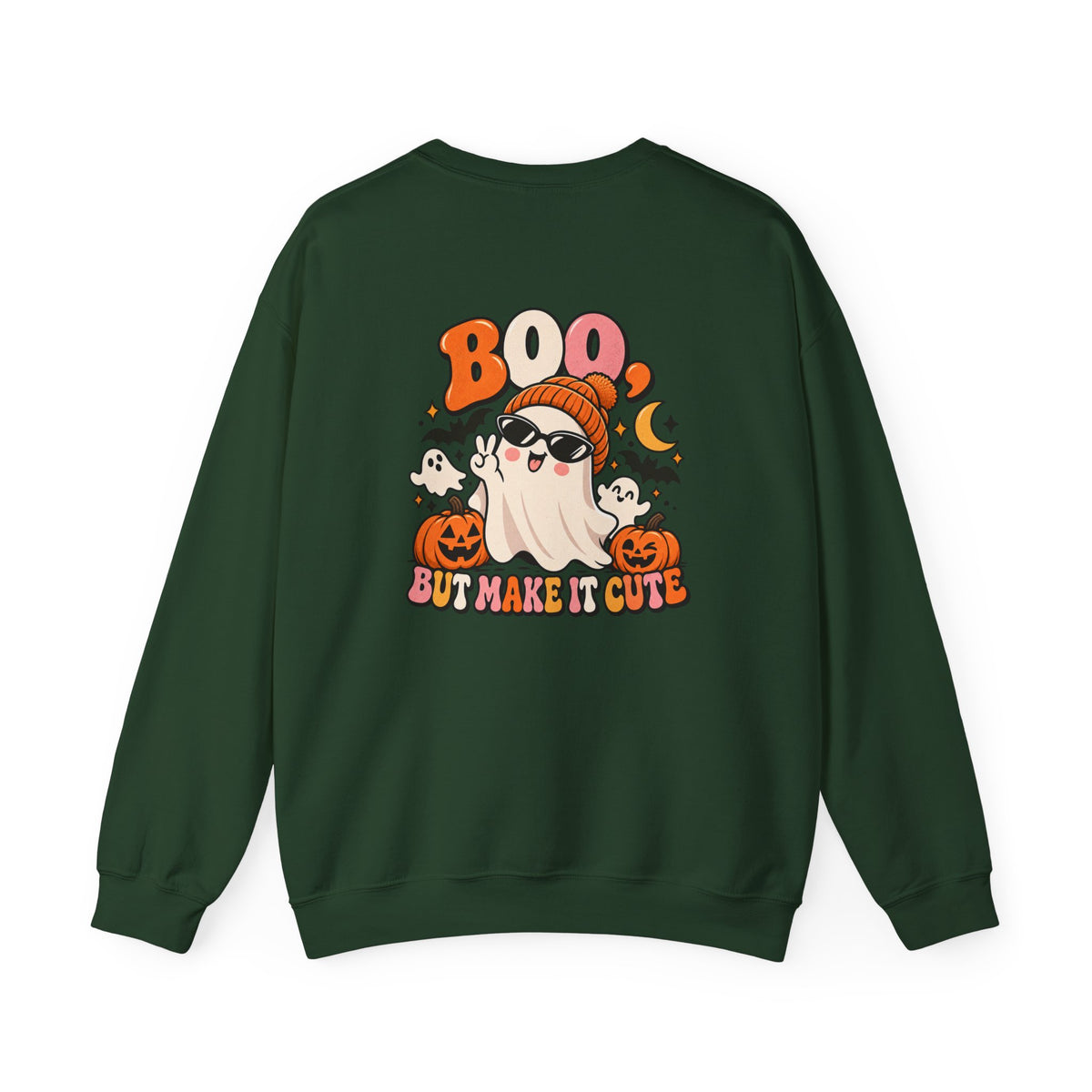 Boo But Make It Cute Halloween Crewneck Sweatshirt