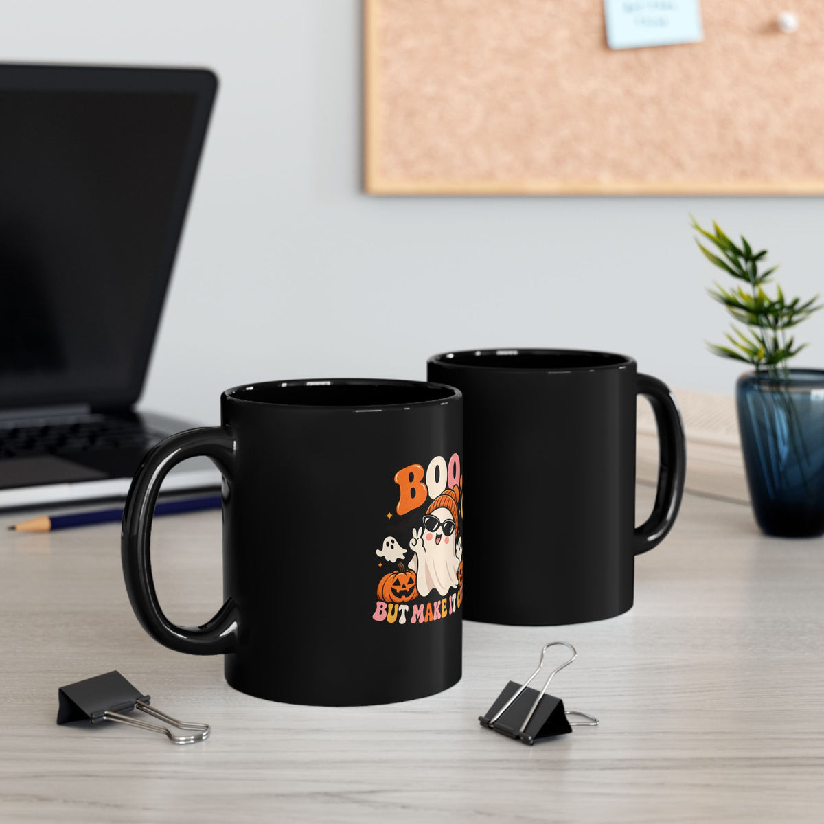 Boo, You Make It Cute Halloween Ghost Mug