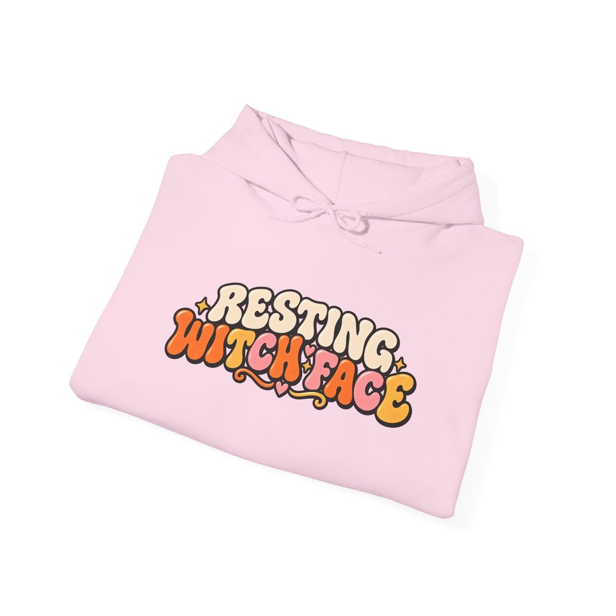 Resting Witch Face Halloween Hoodie