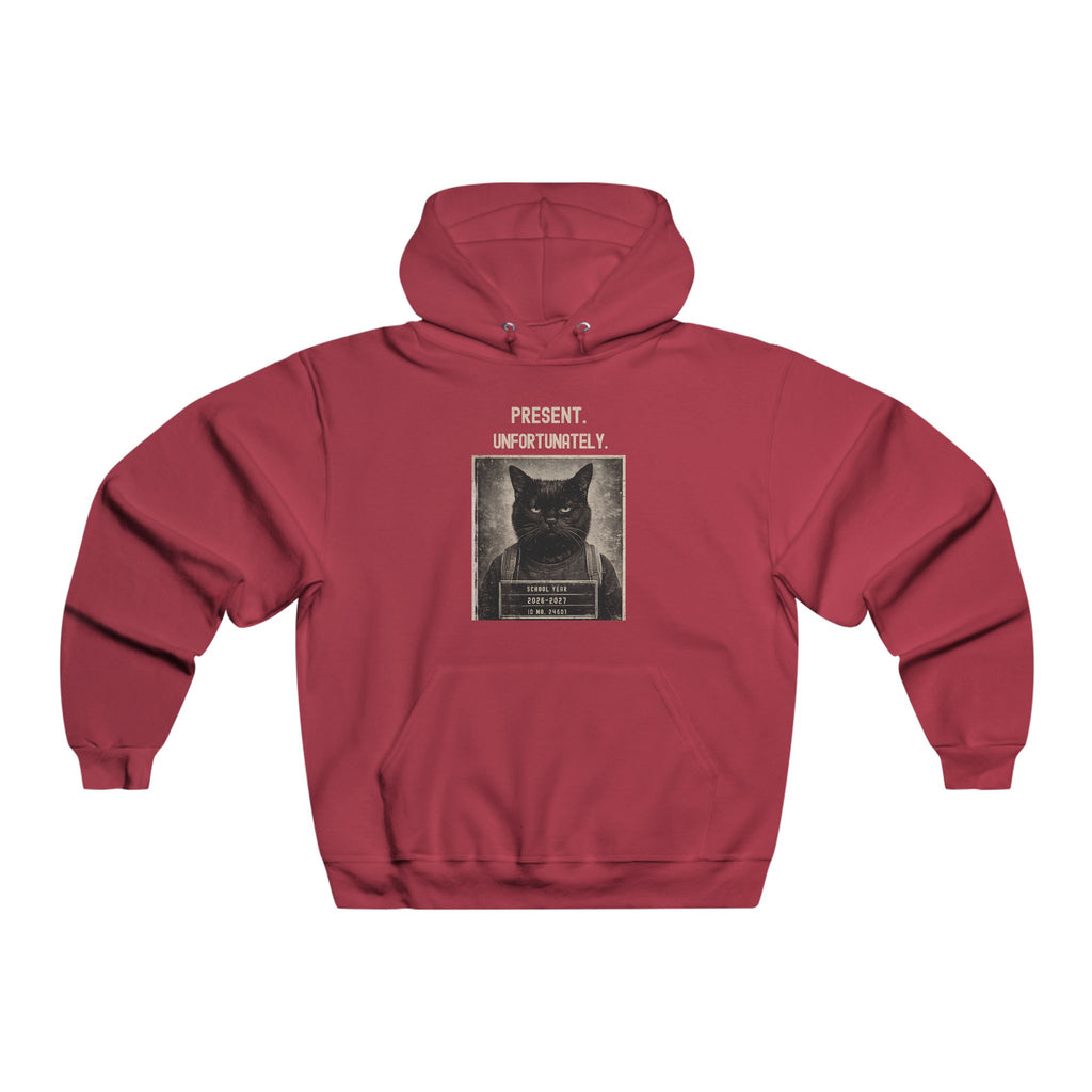 Vintage Black Cat Wanted Poster Hoodie | Present graphic sweatshirt