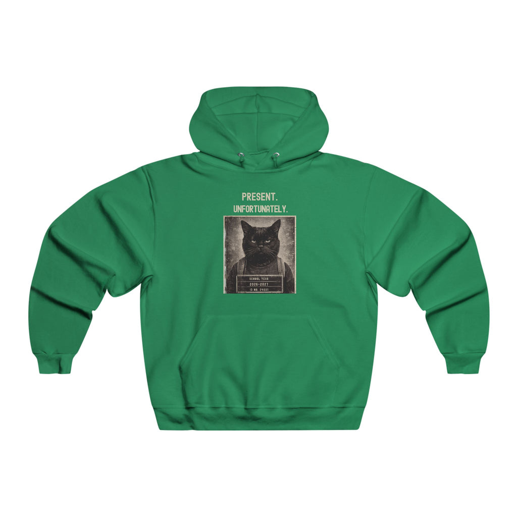 Vintage Black Cat Wanted Poster Hoodie | Present graphic sweatshirt