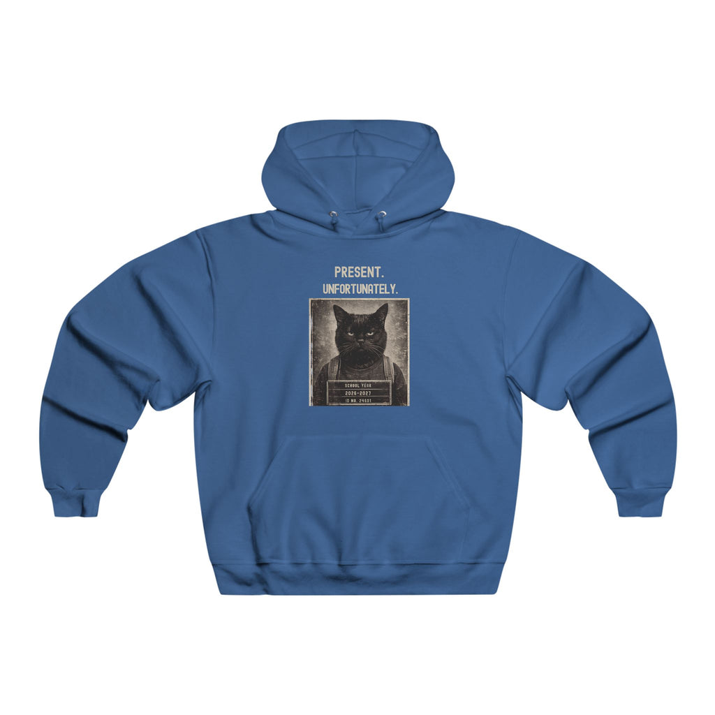 Vintage Black Cat Wanted Poster Hoodie | Present graphic sweatshirt