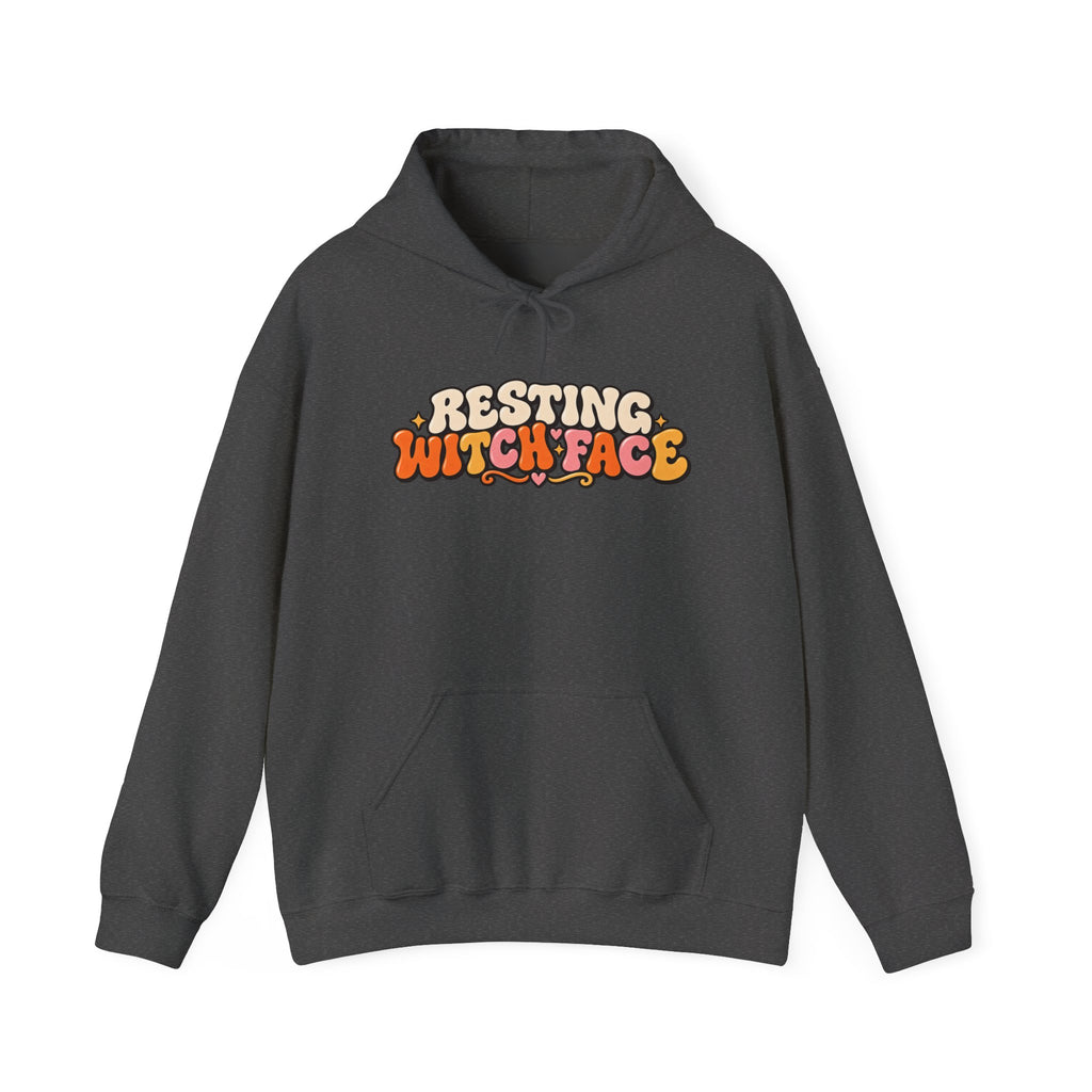 Resting Witch Face Halloween Hoodie