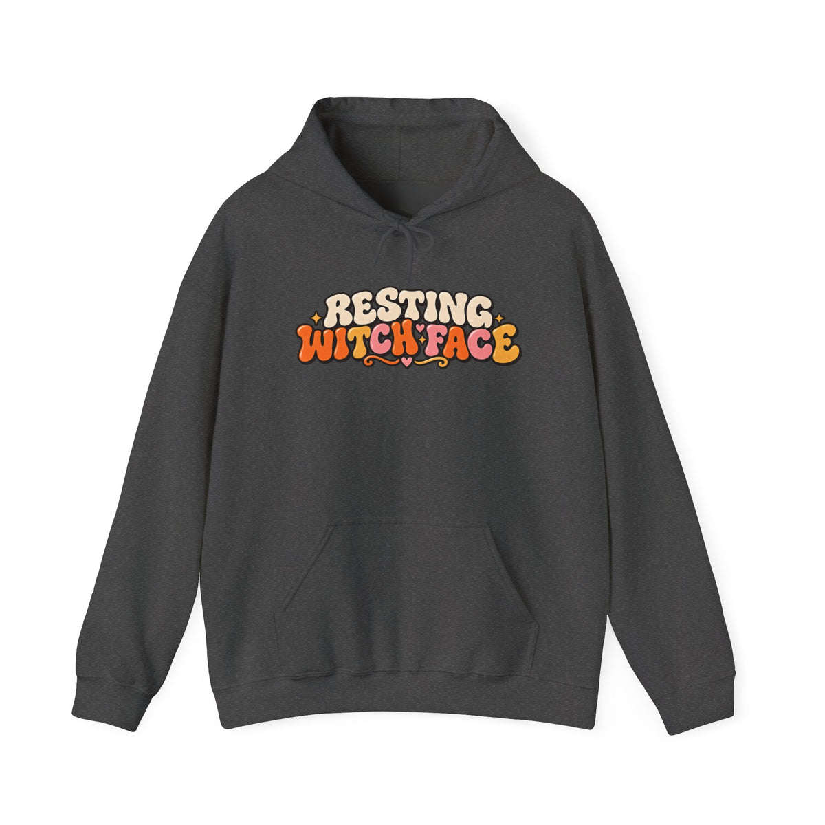 Resting Witch Face Halloween Hoodie