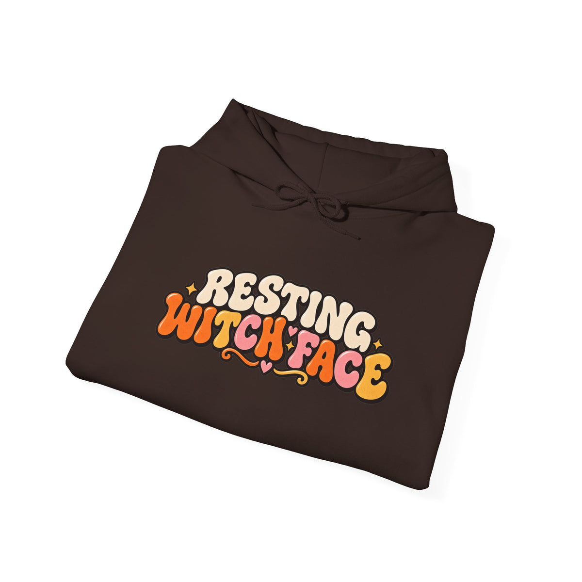Resting Witch Face Halloween Hoodie