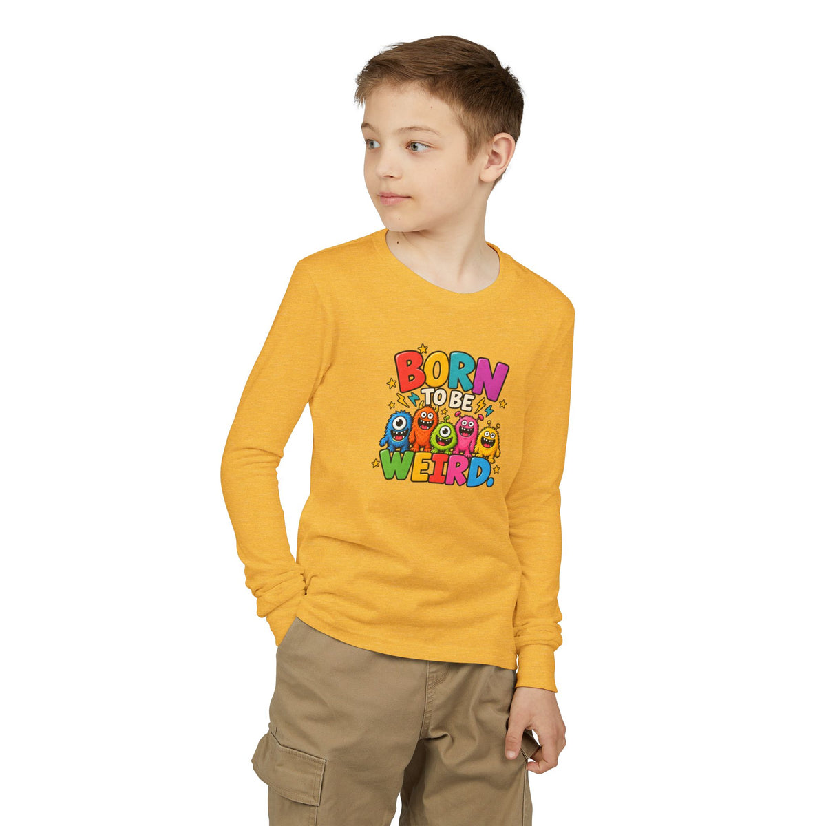 Born to Be Weird Youth Long Sleeve Tee