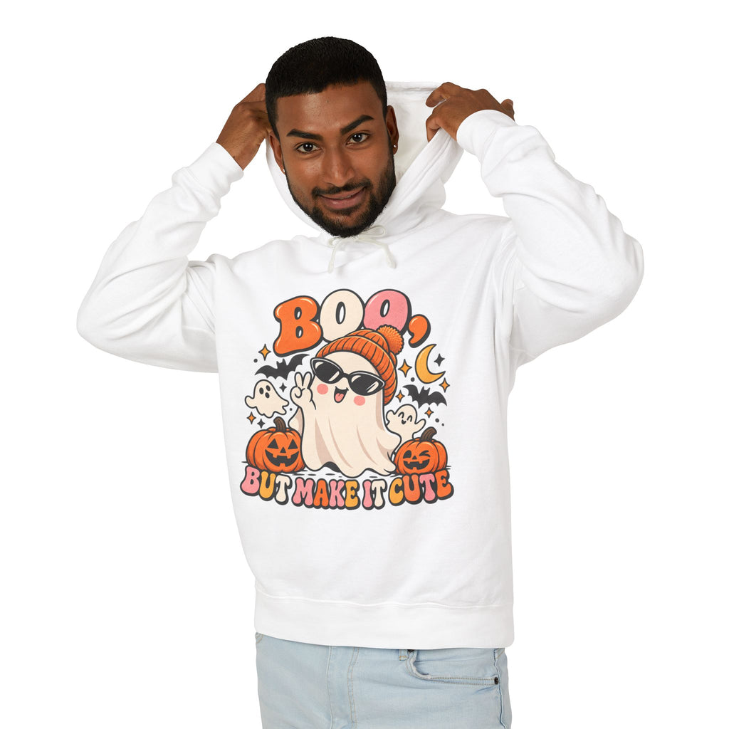 Boo! But Make It Cute Halloween Hoodie