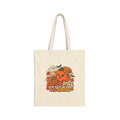 Pumpkin Spice Bad Advice Halloween Canvas Tote Bag