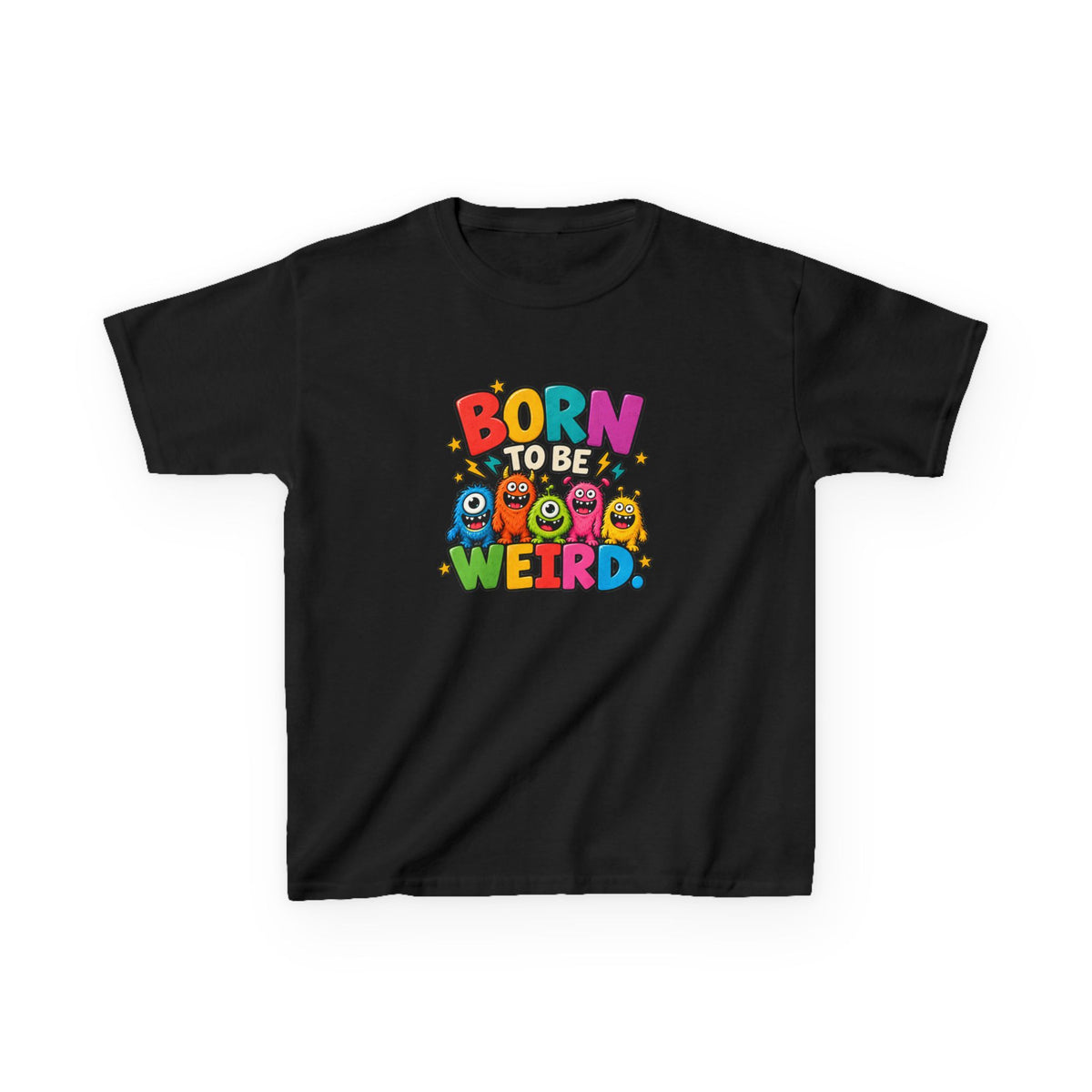 Kids Born to Be Weird Graphic T-Shirt