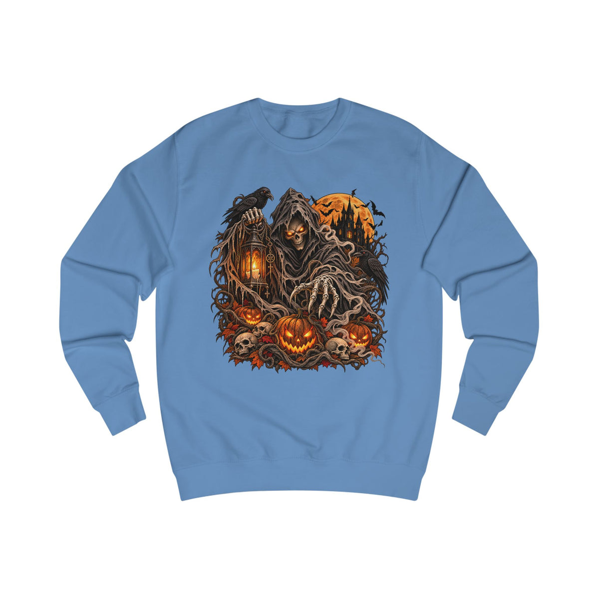 Halloween Horror Pumpkin Reaper Sweatshirt