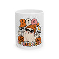 Boo Cute Halloween Ghost Ceramic Mug