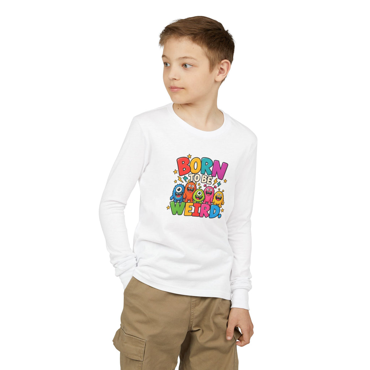 Born to Be Weird Youth Long Sleeve Tee