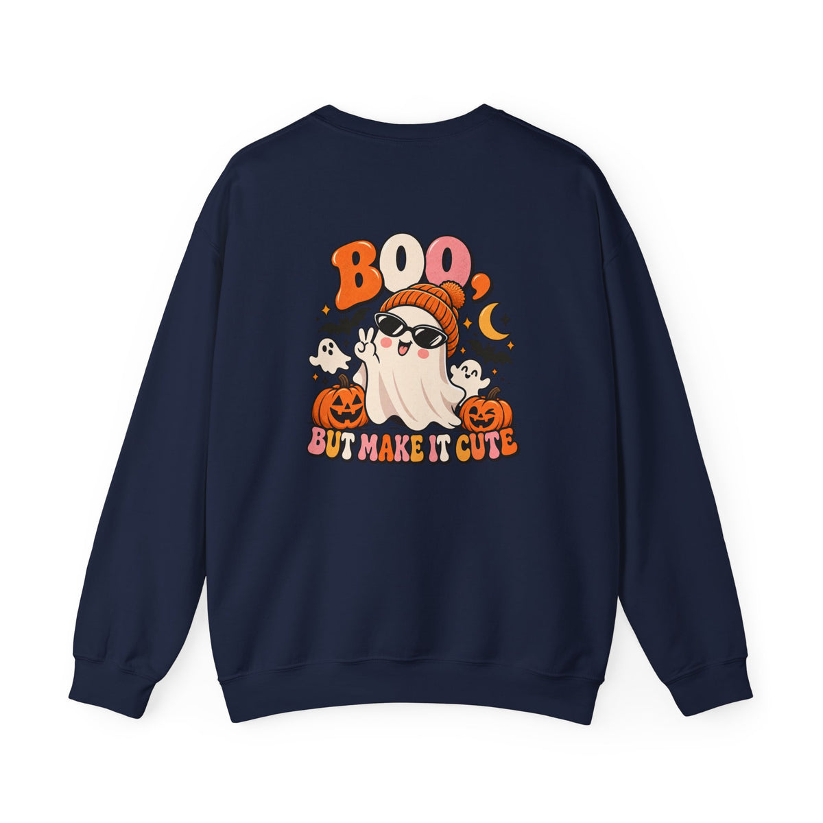 Boo But Make It Cute Halloween Crewneck Sweatshirt
