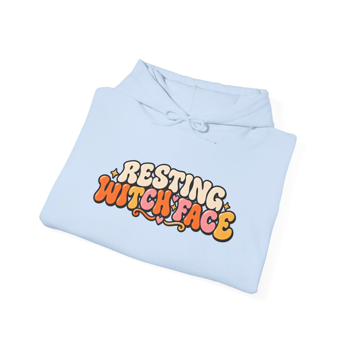 Resting Witch Face Halloween Hoodie
