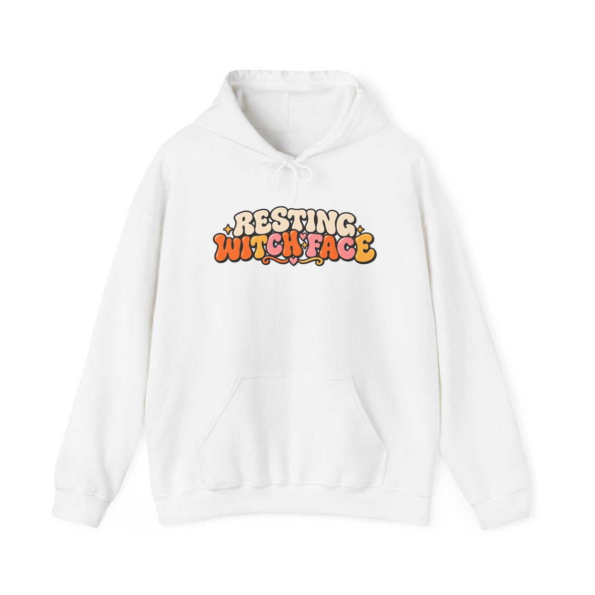 Resting Witch Face Halloween Hoodie