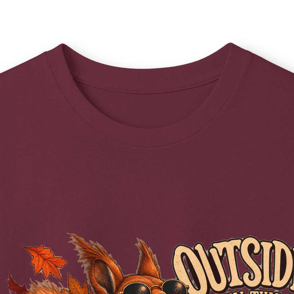Outside Economy Squirrel Autumn Long Sleeve Tee