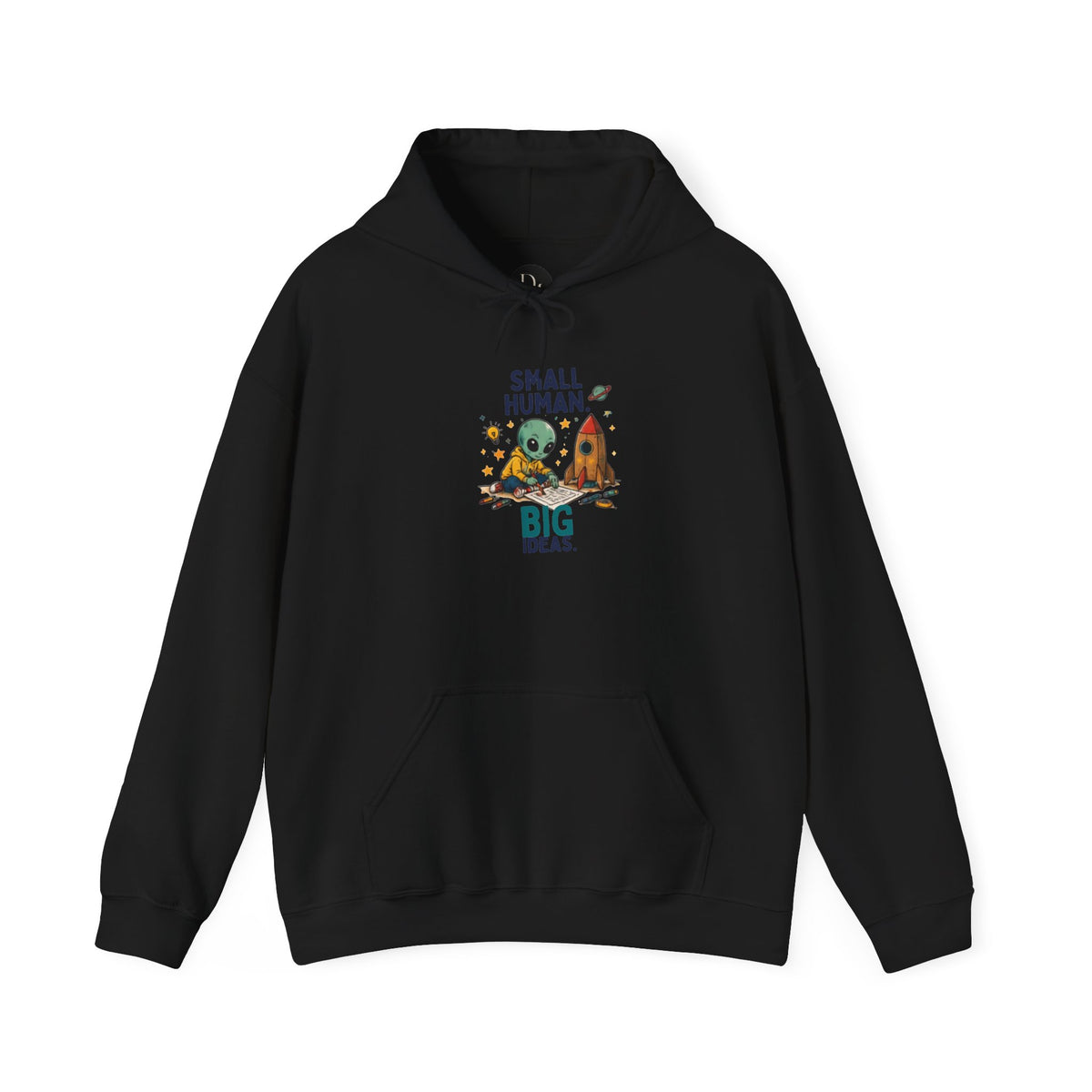 Small Human, Big Deal unisex hoodie, alternate view