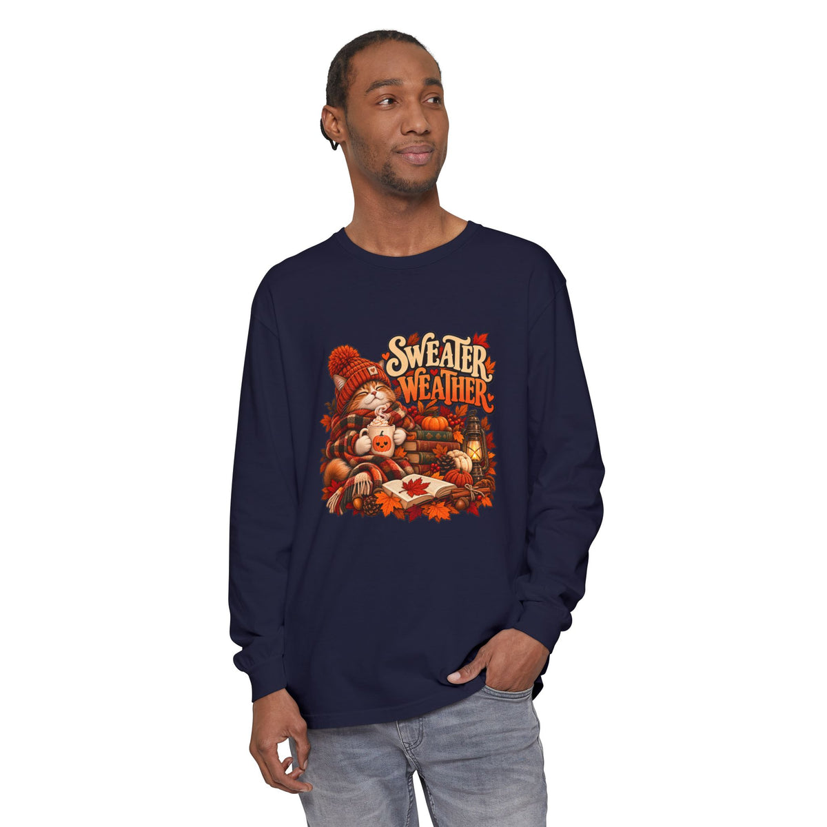 Sweater Weather Bear Long Sleeve T-Shirt