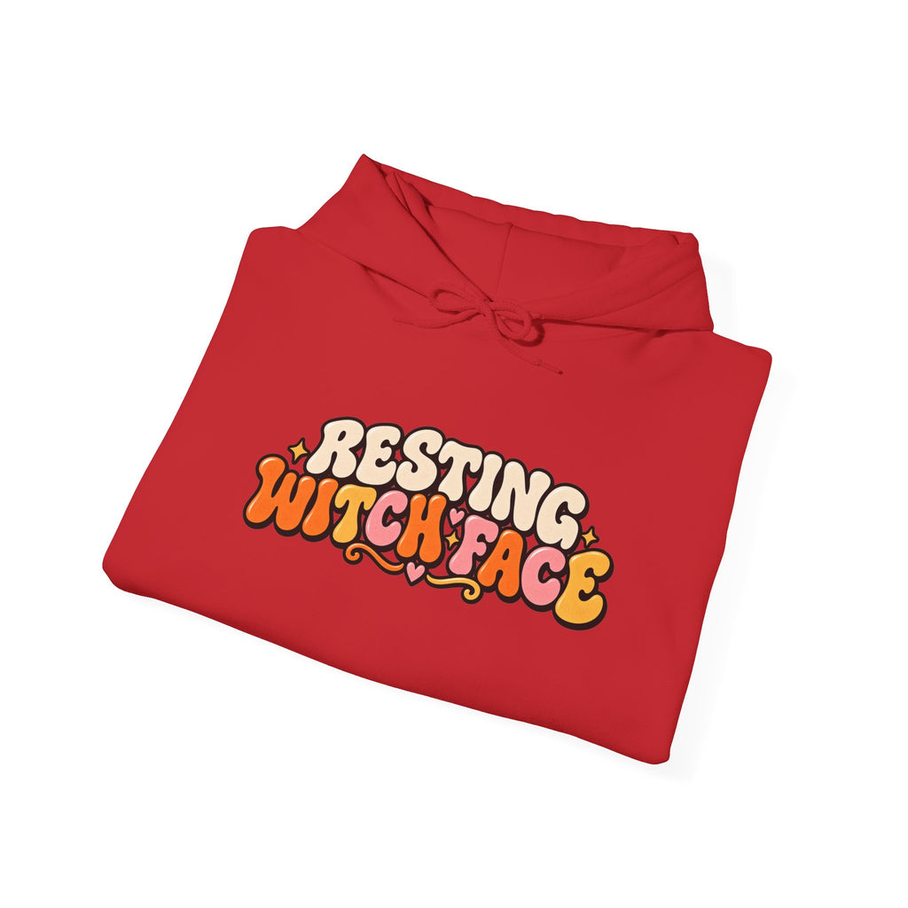 Resting Witch Face Halloween Hoodie