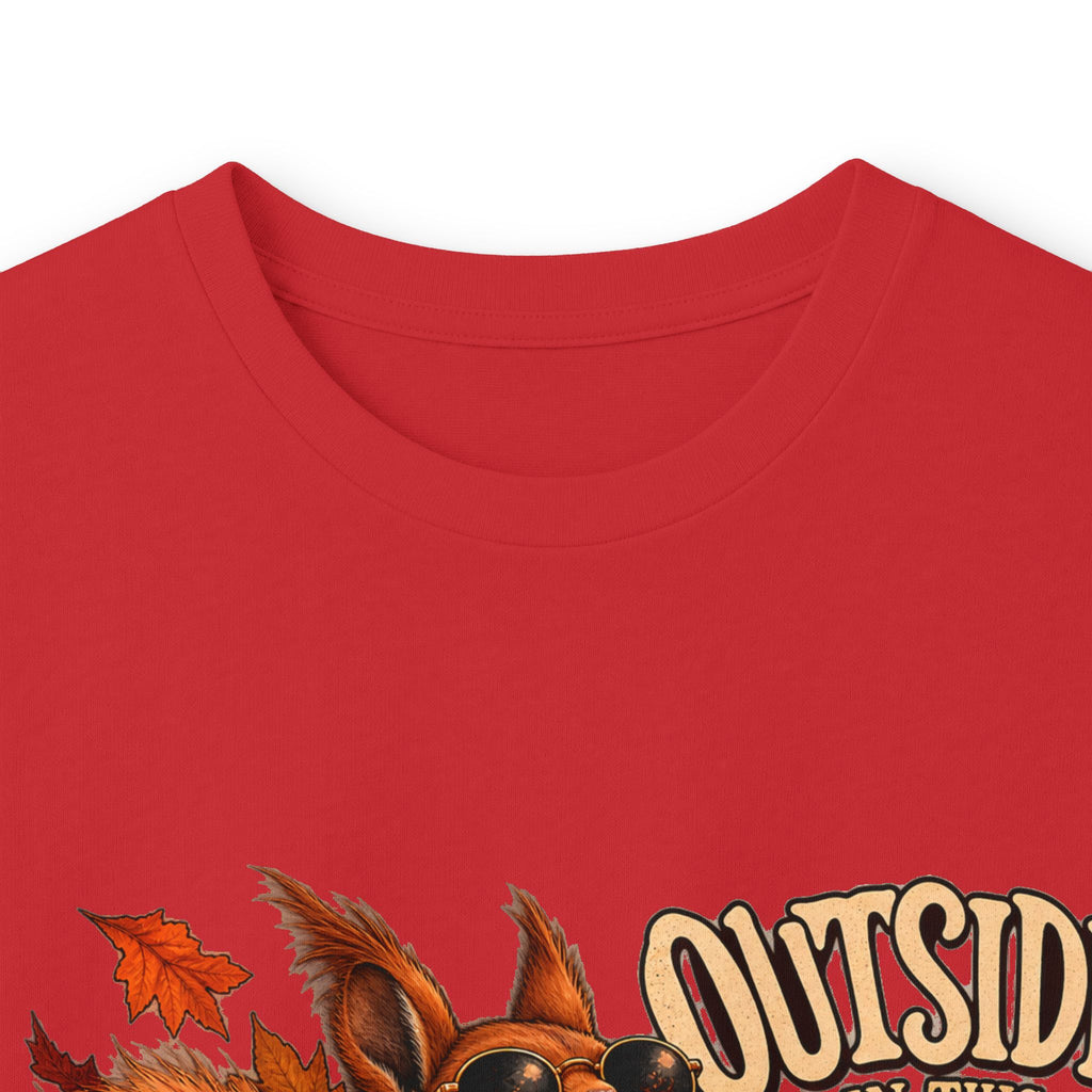 Outside Economy Squirrel Autumn Long Sleeve Tee