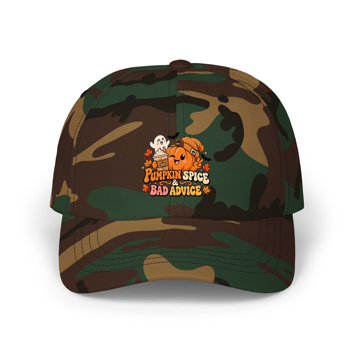 Pumpkin Spice Bad Advice Dad Cap