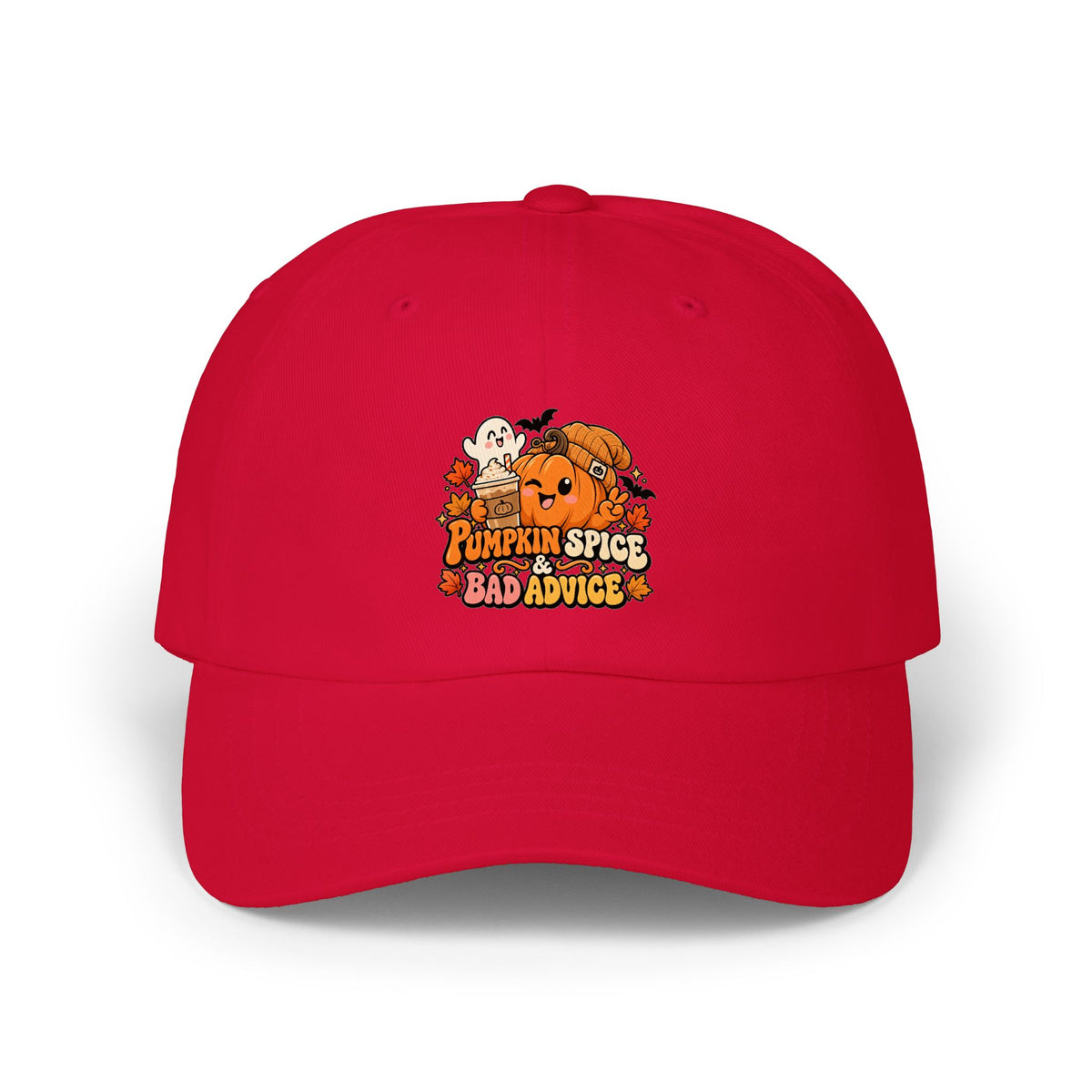 Pumpkin Spice Bad Advice Dad Cap