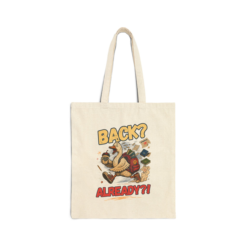 Cotton Canvas Tote Bag