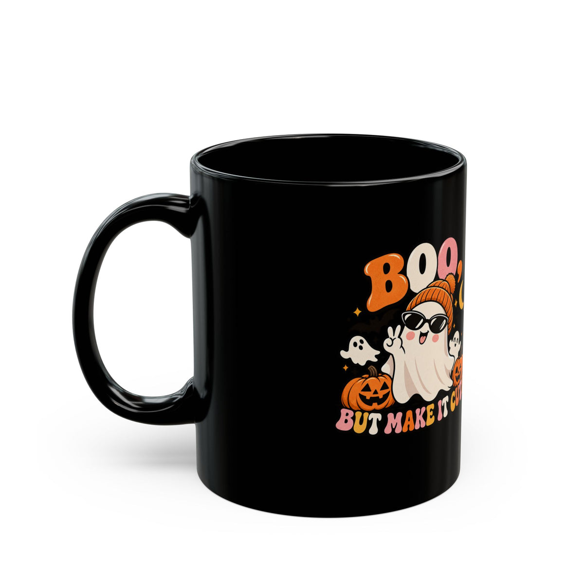 Boo, You Make It Cute Halloween Ghost Mug