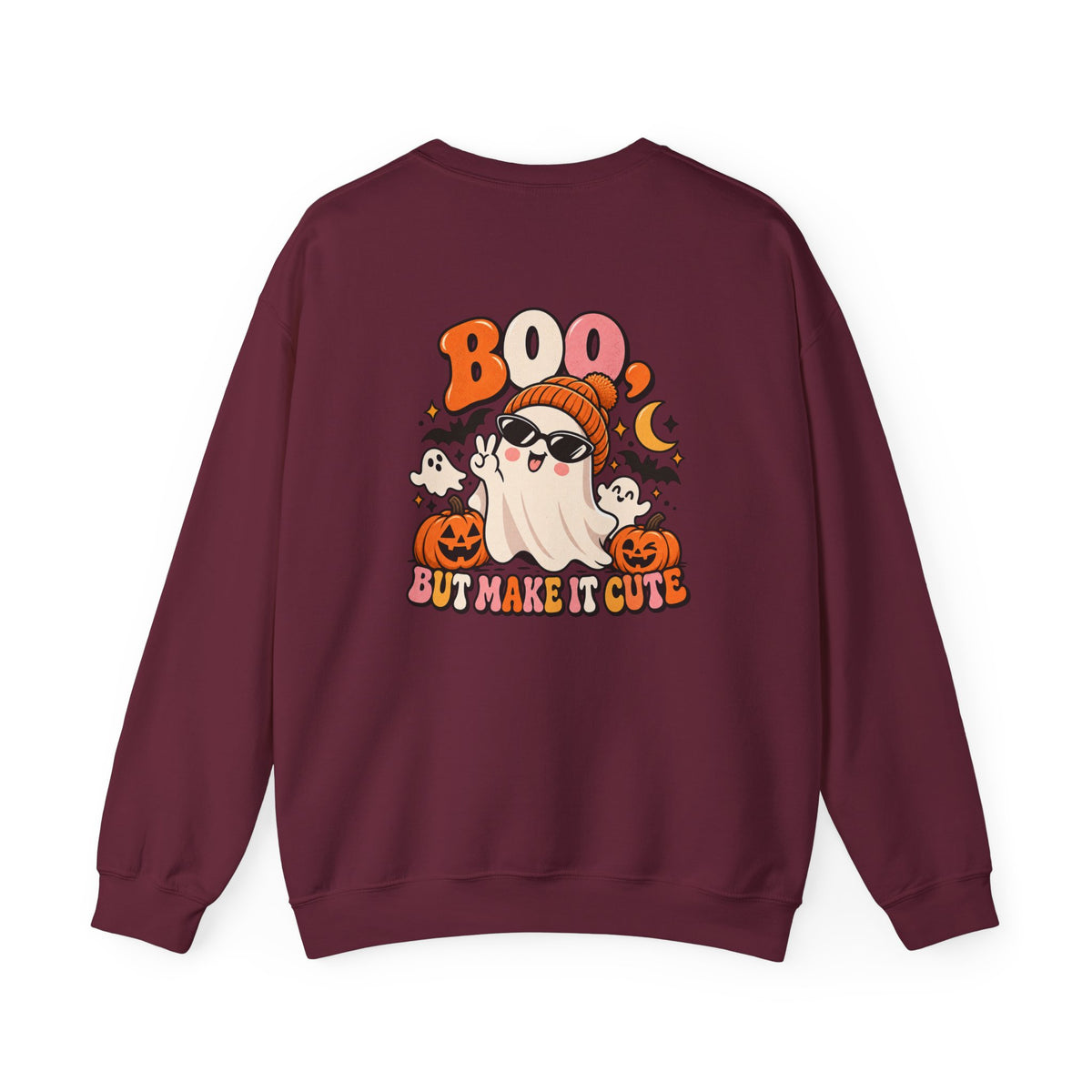 Boo But Make It Cute Halloween Crewneck Sweatshirt