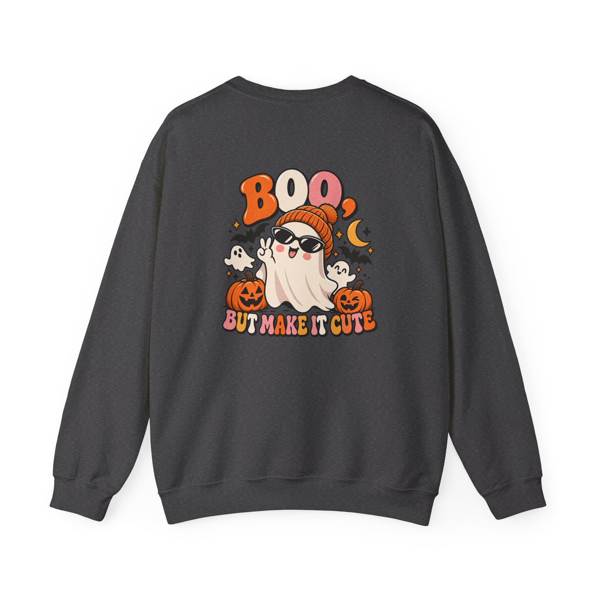 Boo But Make It Cute Halloween Crewneck Sweatshirt