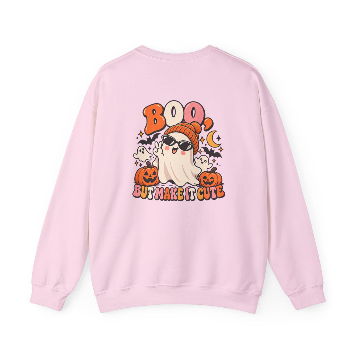 Boo But Make It Cute Halloween Crewneck Sweatshirt