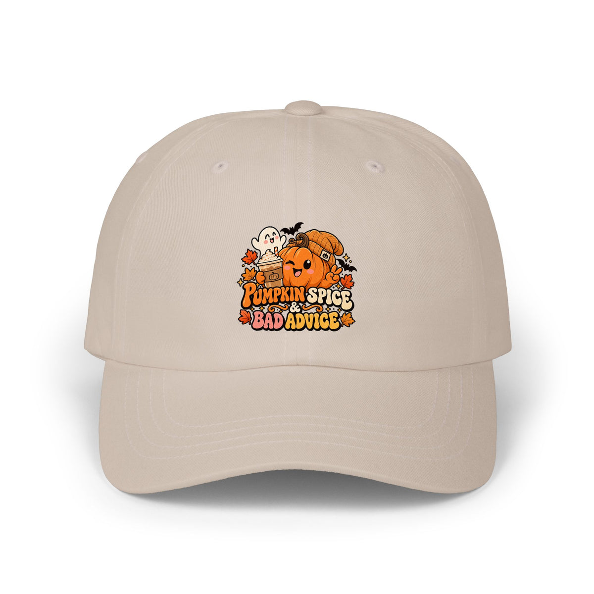 Pumpkin Spice Bad Advice Dad Cap